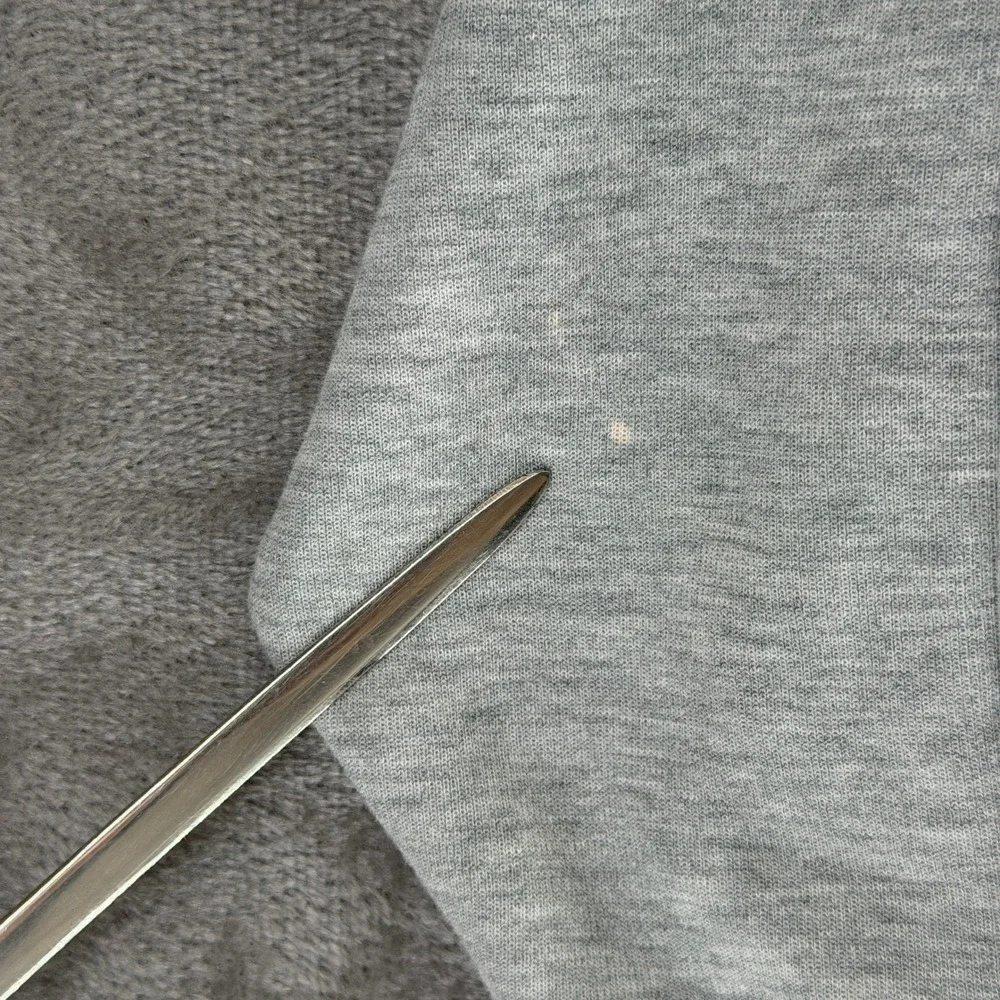 Nike Womens Sportswear Tech‎ Fleece Cropped Hoodie Grey DR4973-063 Small